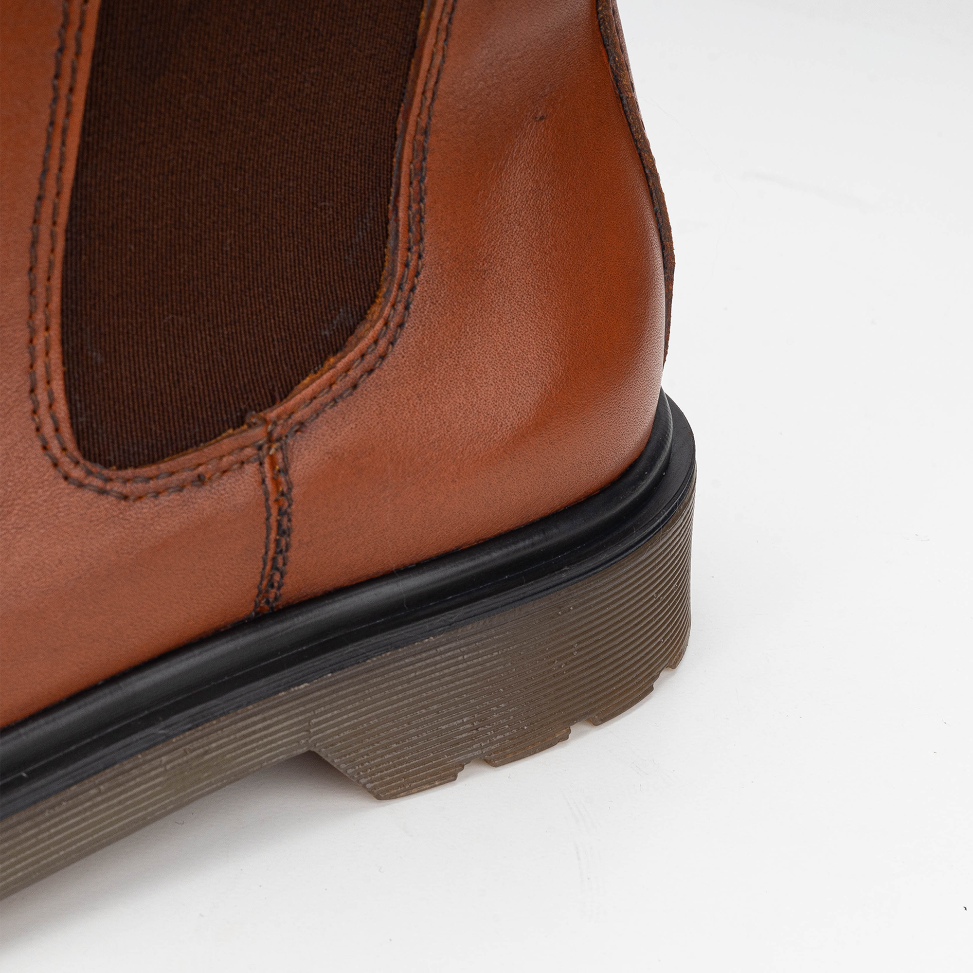 Volzak 110 Bottine en cuir Camel