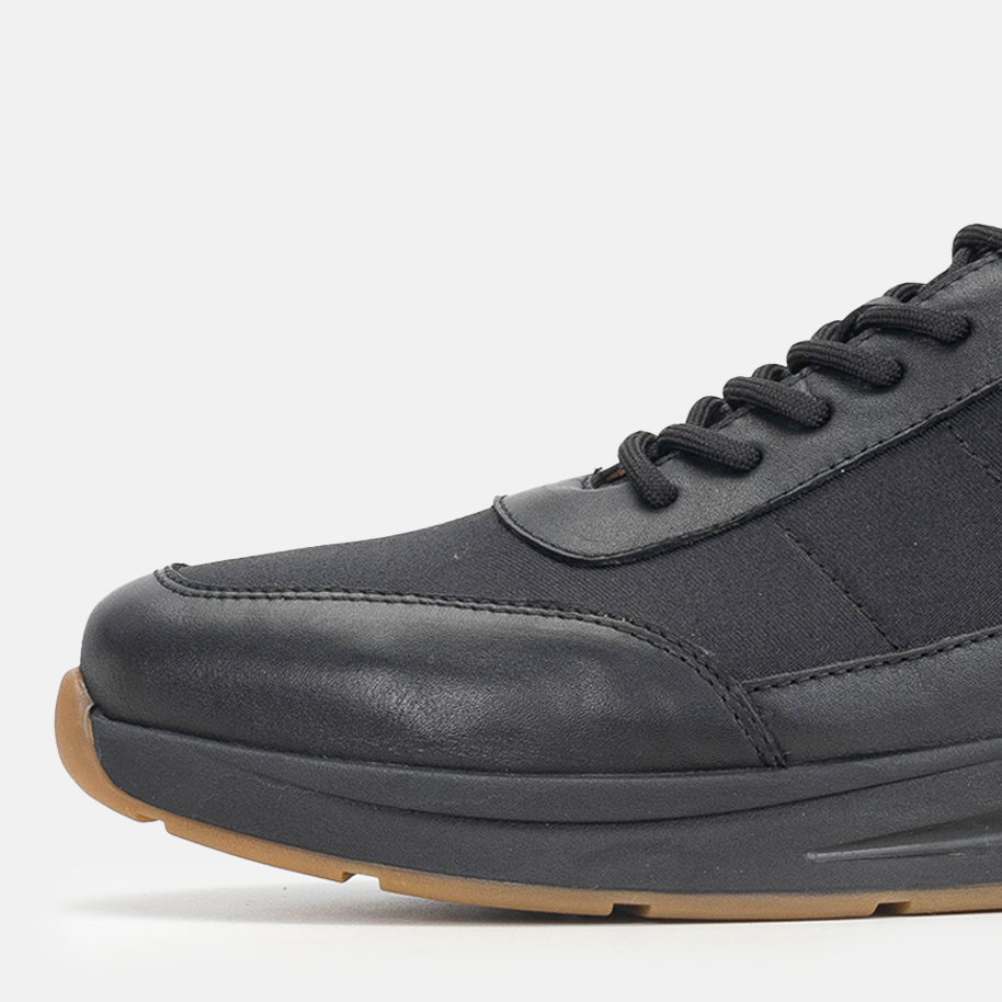 Volzak 3039 Basket en cuir Noir
