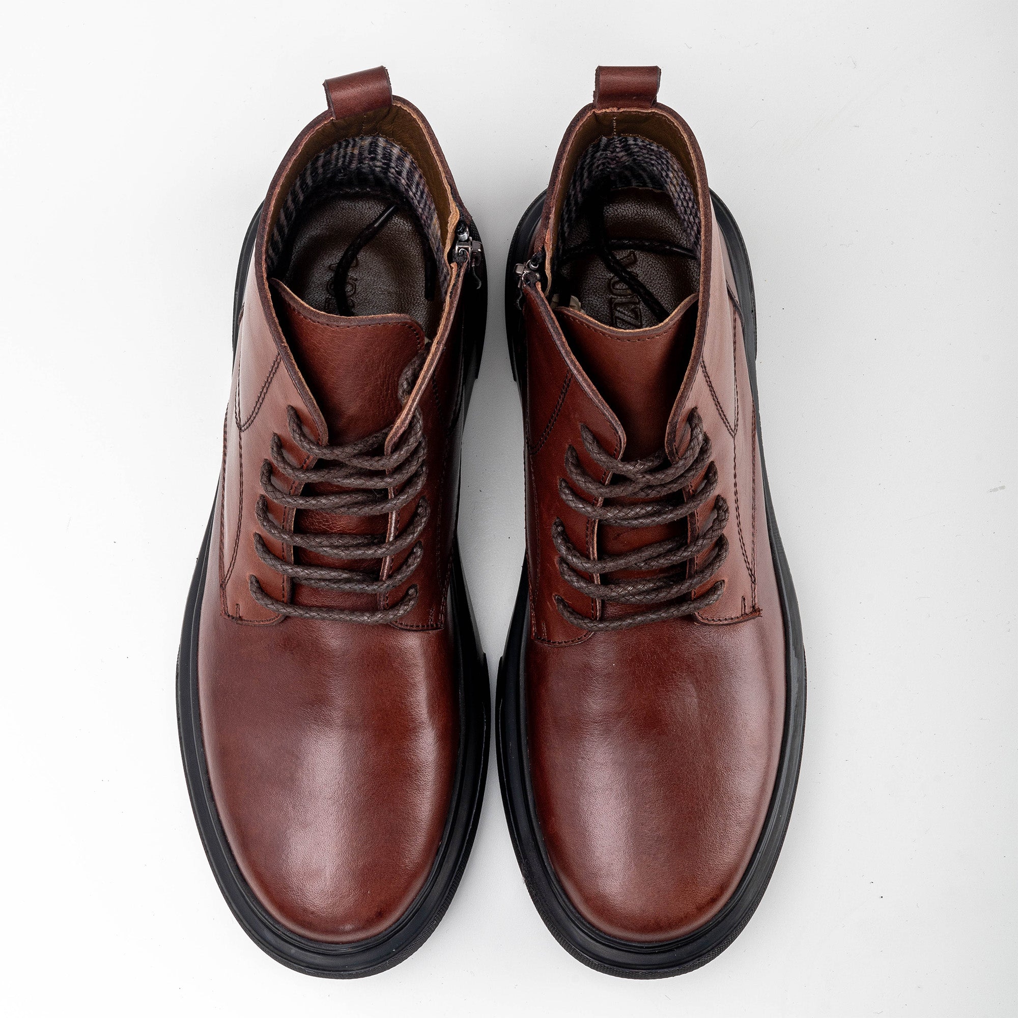Volzak 4003 Brown Leather Ankle Boot