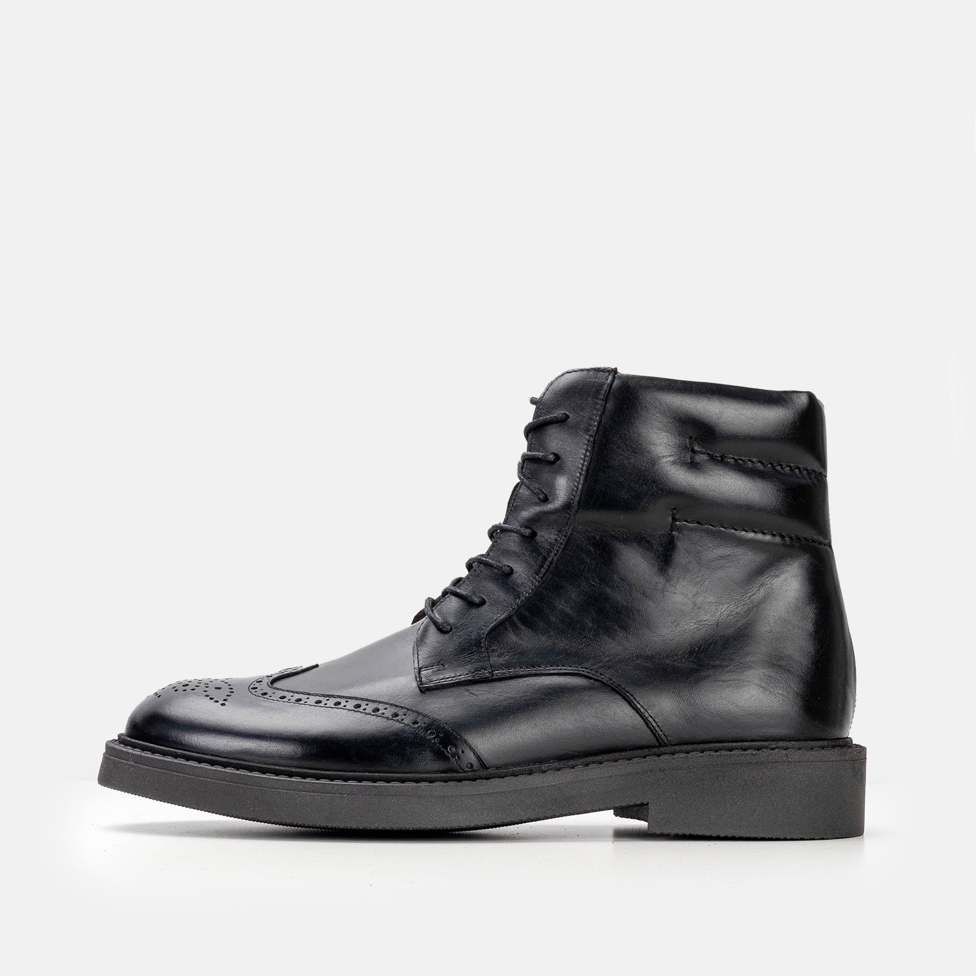 Volzak 1809 bottine en cuir Noir