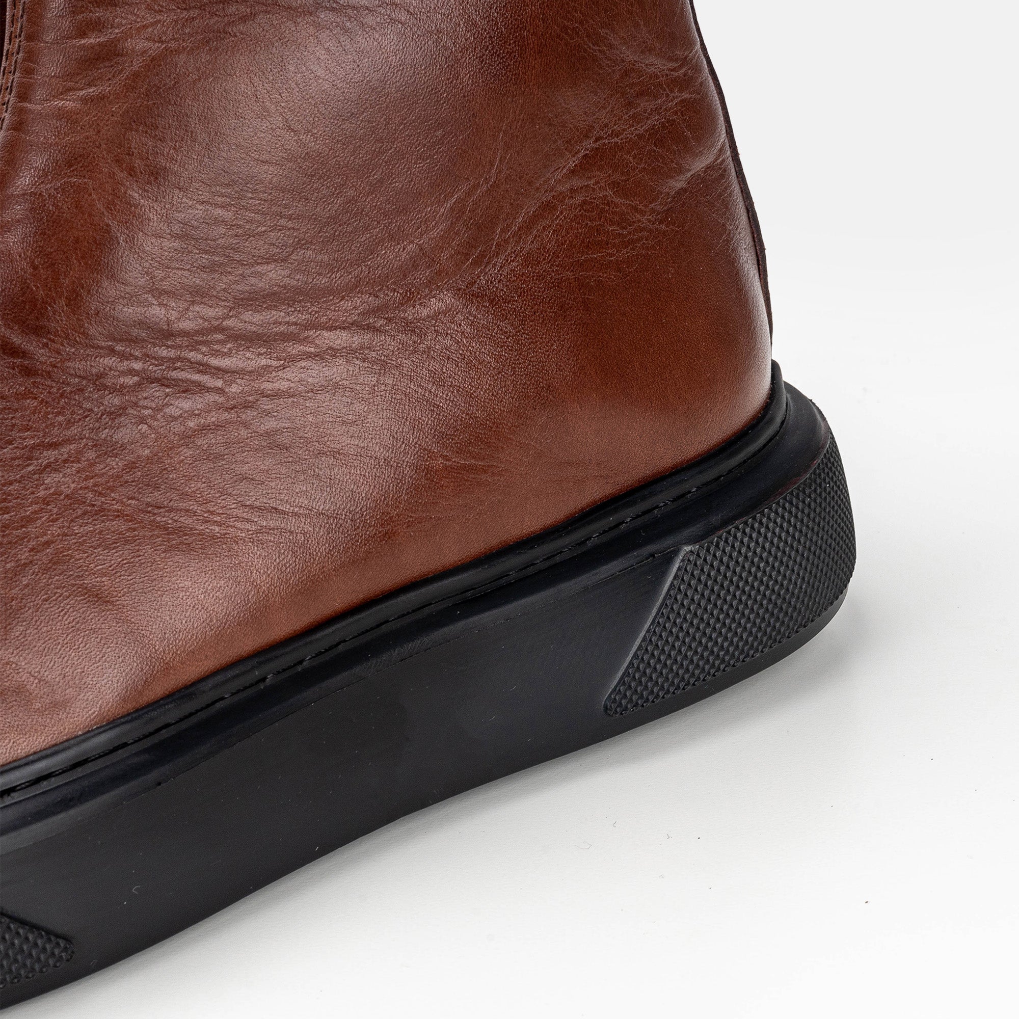 Volzak 303 Brown Leather Ankle Boot