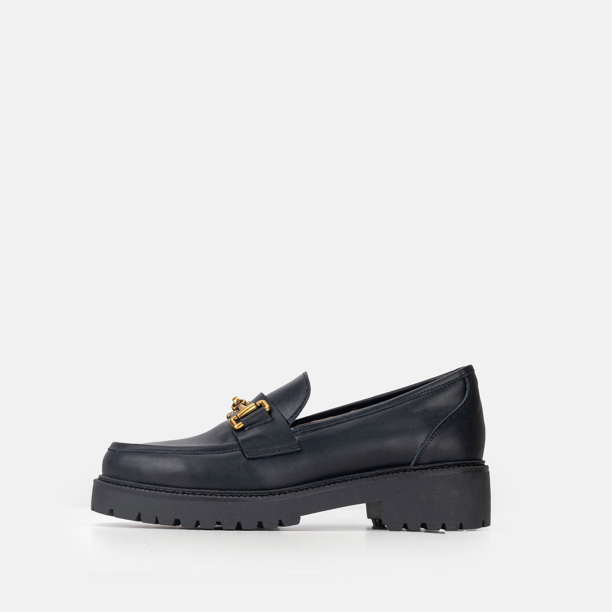 Volzak 1135 Black Leather Shoe