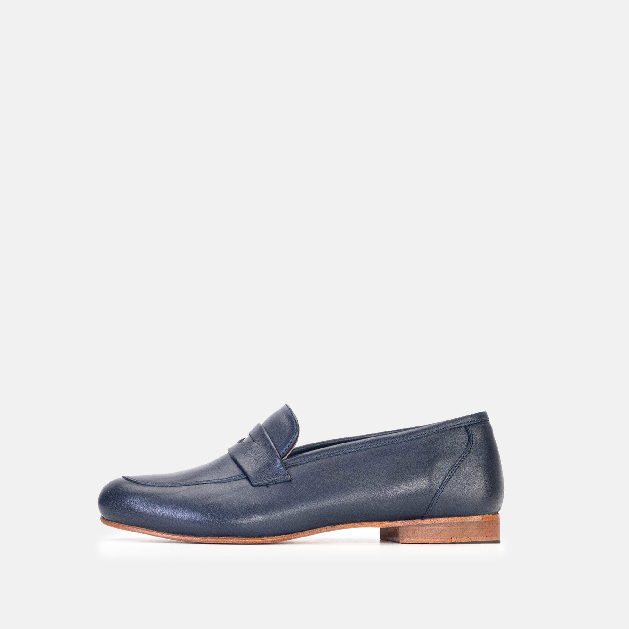 Volzak 3037 Blue Leather Shoe