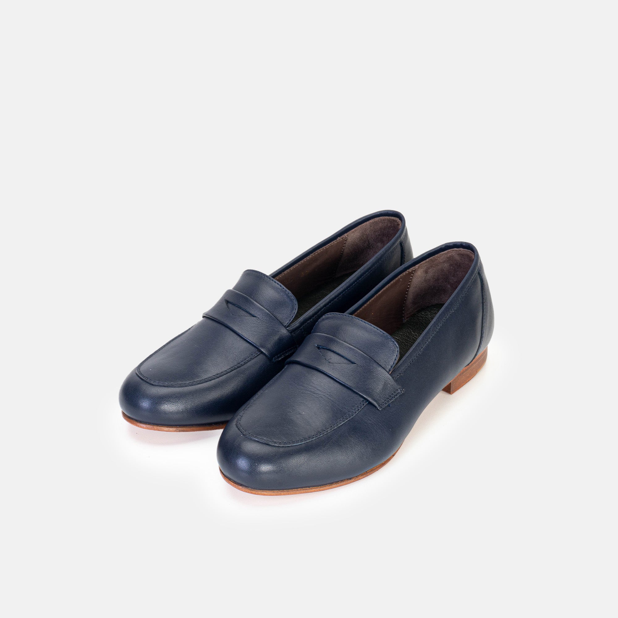 Volzak 3037 Blue Leather Shoe