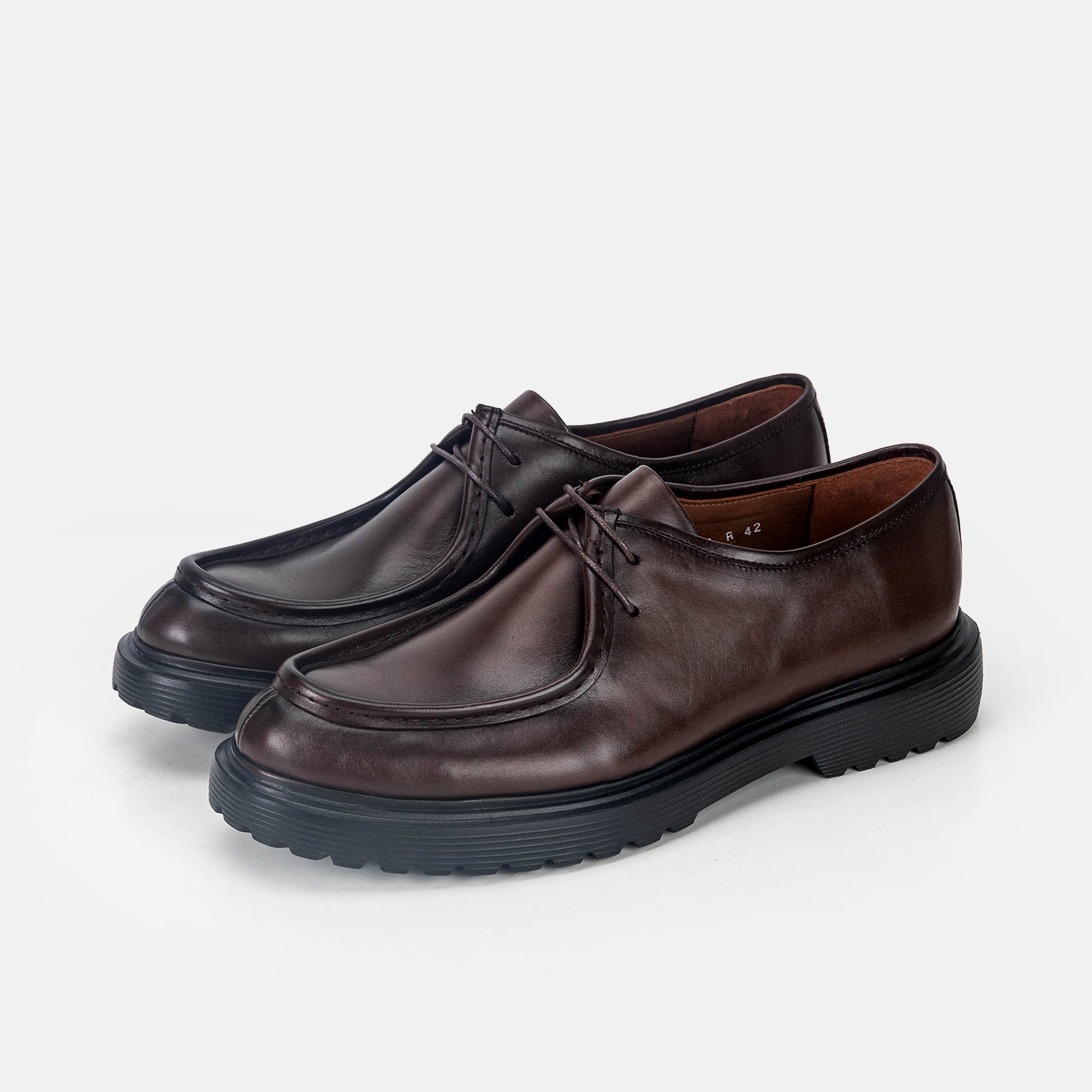 Volzak 5322 chaussure en cuir Marron