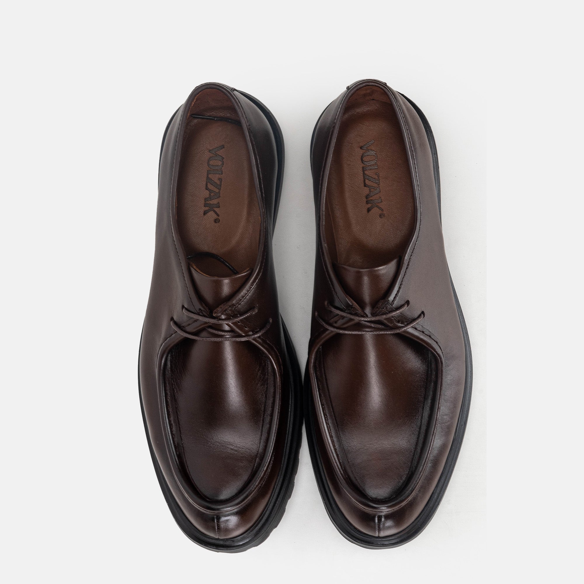 Volzak 5322 chaussure en cuir Marron