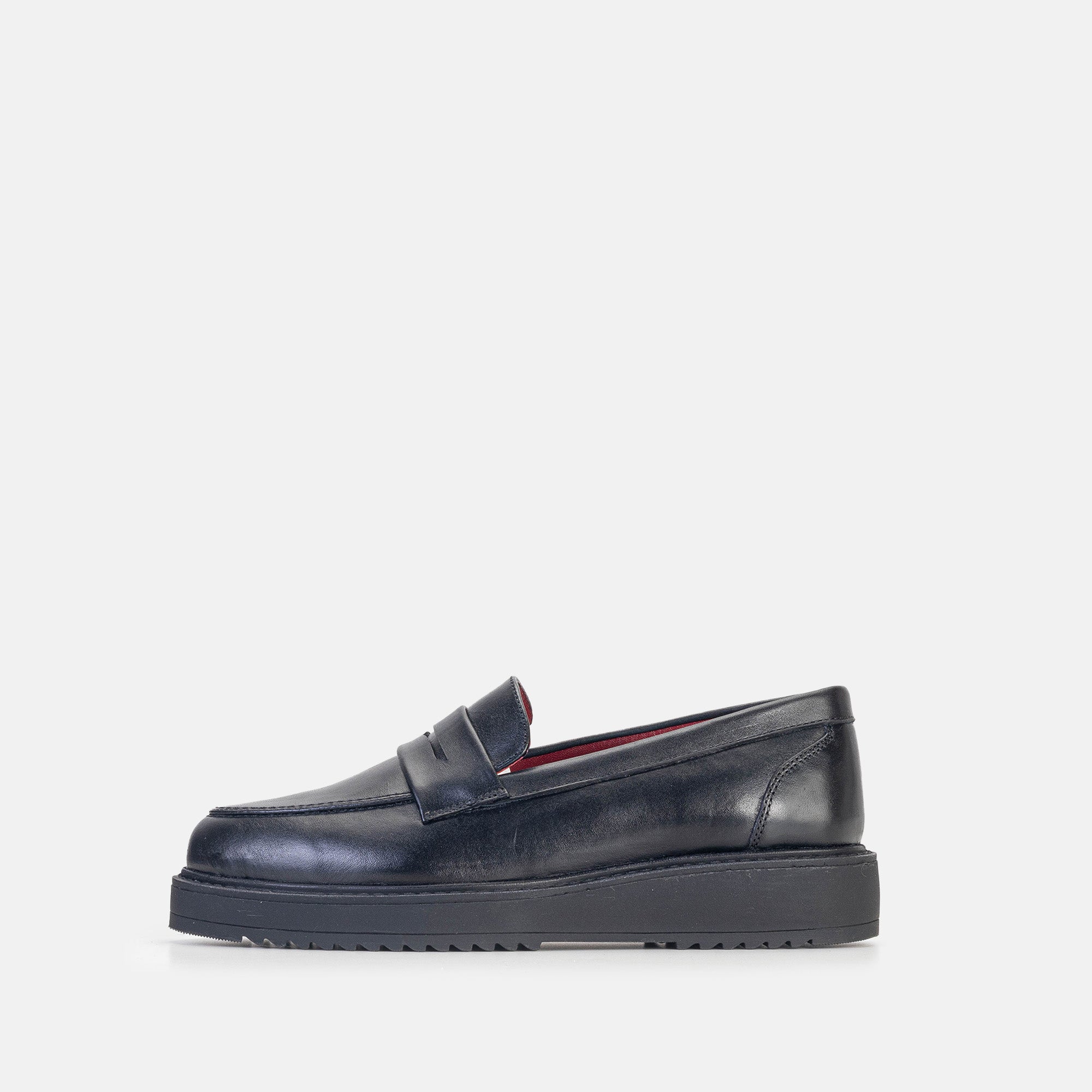 Volzak 0727 Black Leather Shoe