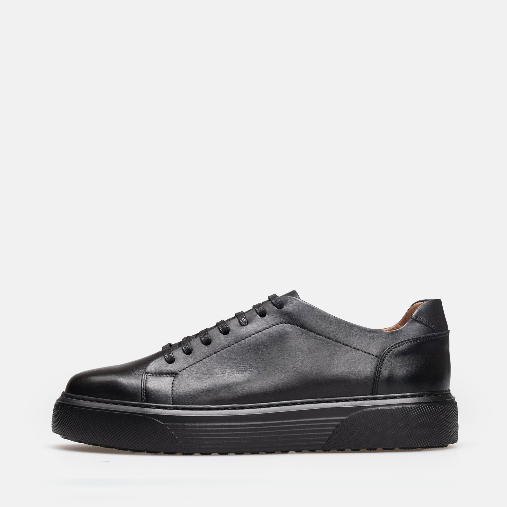 Volzak 5347 basket en cuir Noir
