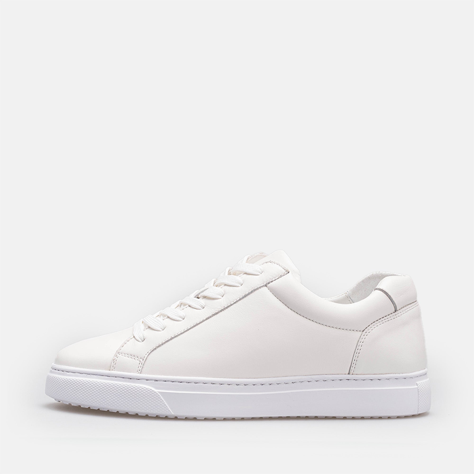 Volzak 1735 Basket en cuir Blanc