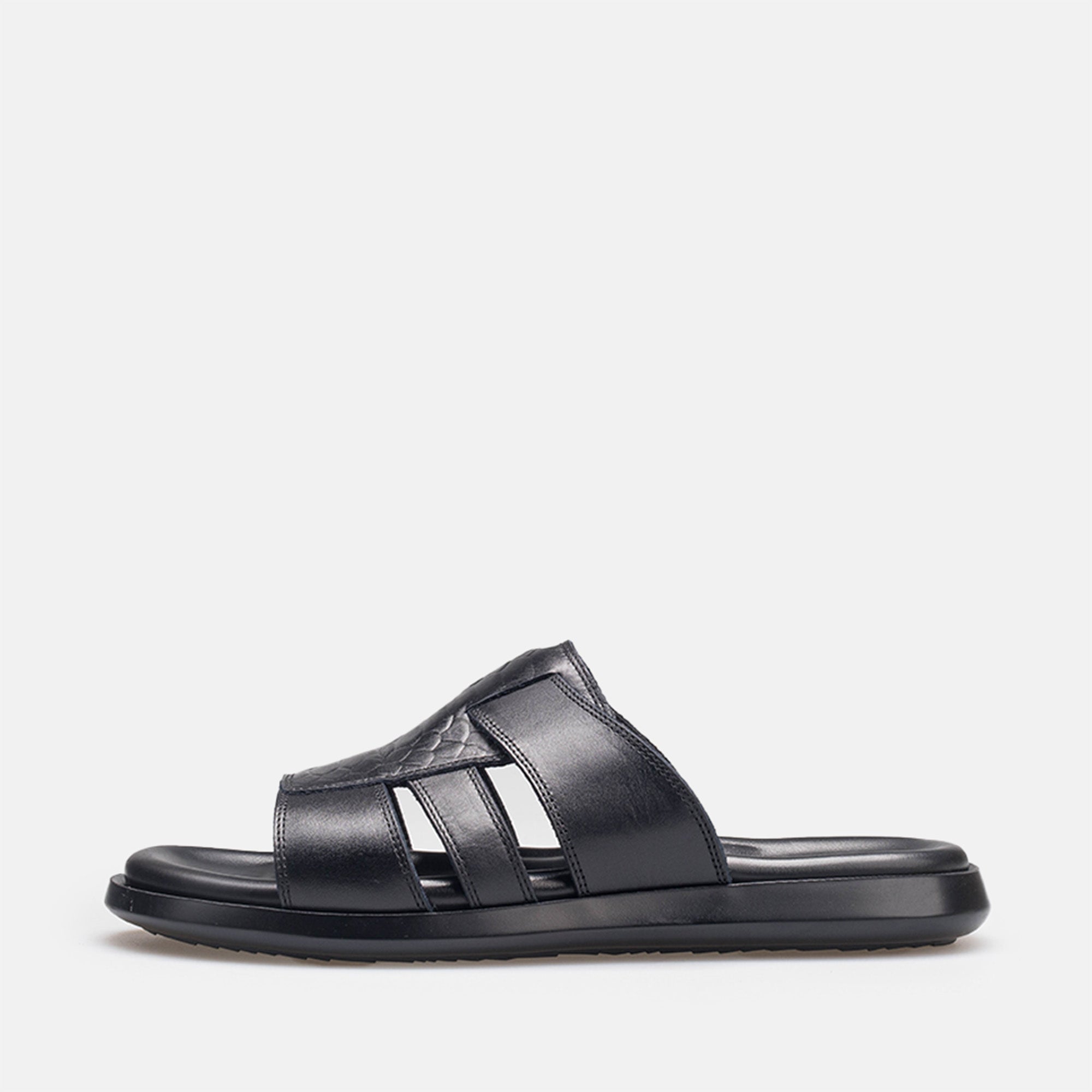 Volzak 5406 Sandale en cuir Noir
