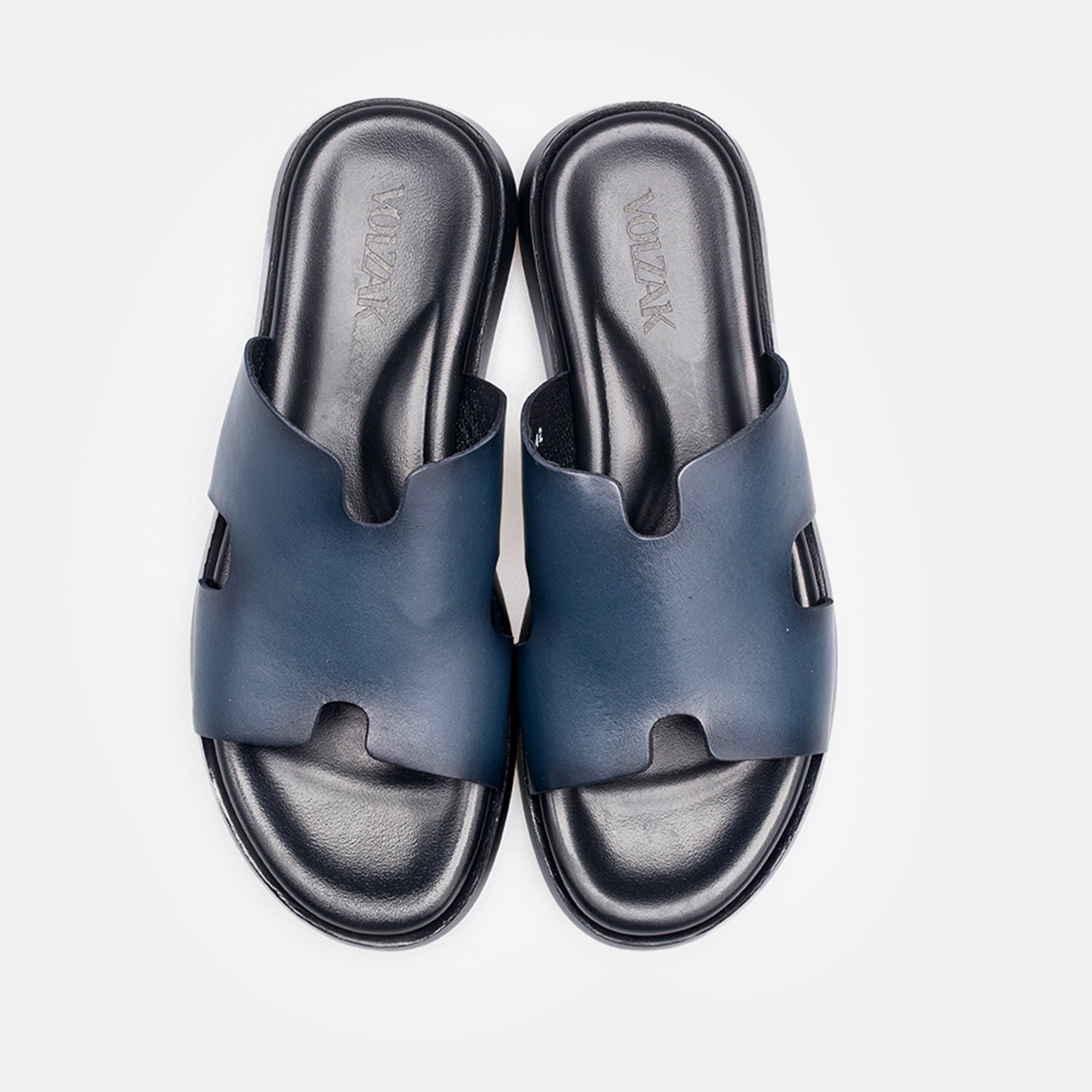 Volzak 5405 Sandale en cuir Bleu