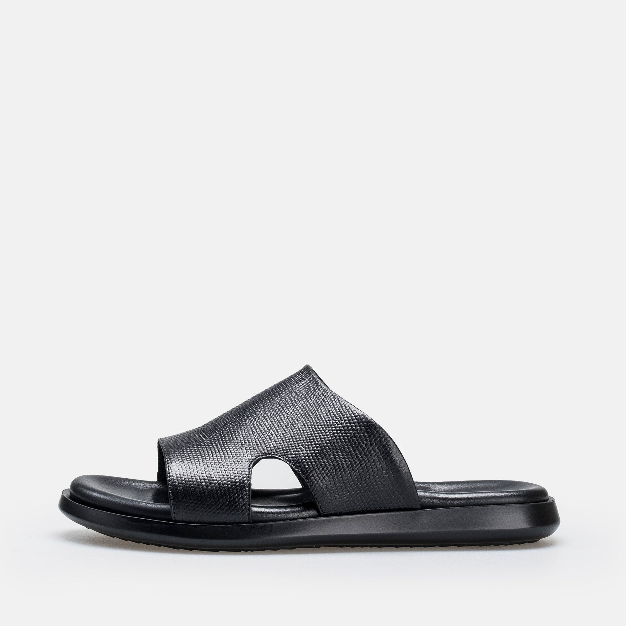 Volzak 5408 Sandale en cuir Noir