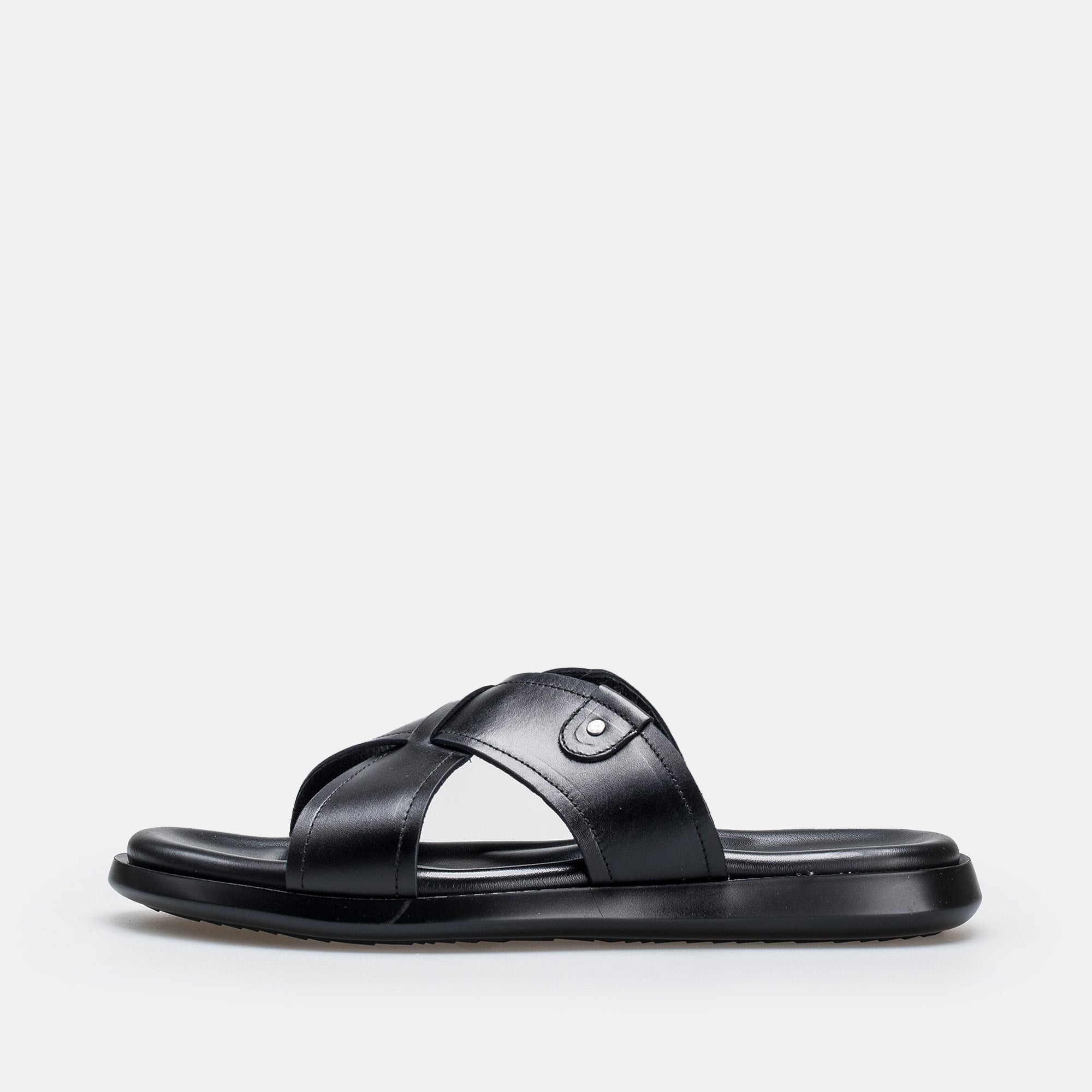 Volzak 5411 Sandale en cuir Noir