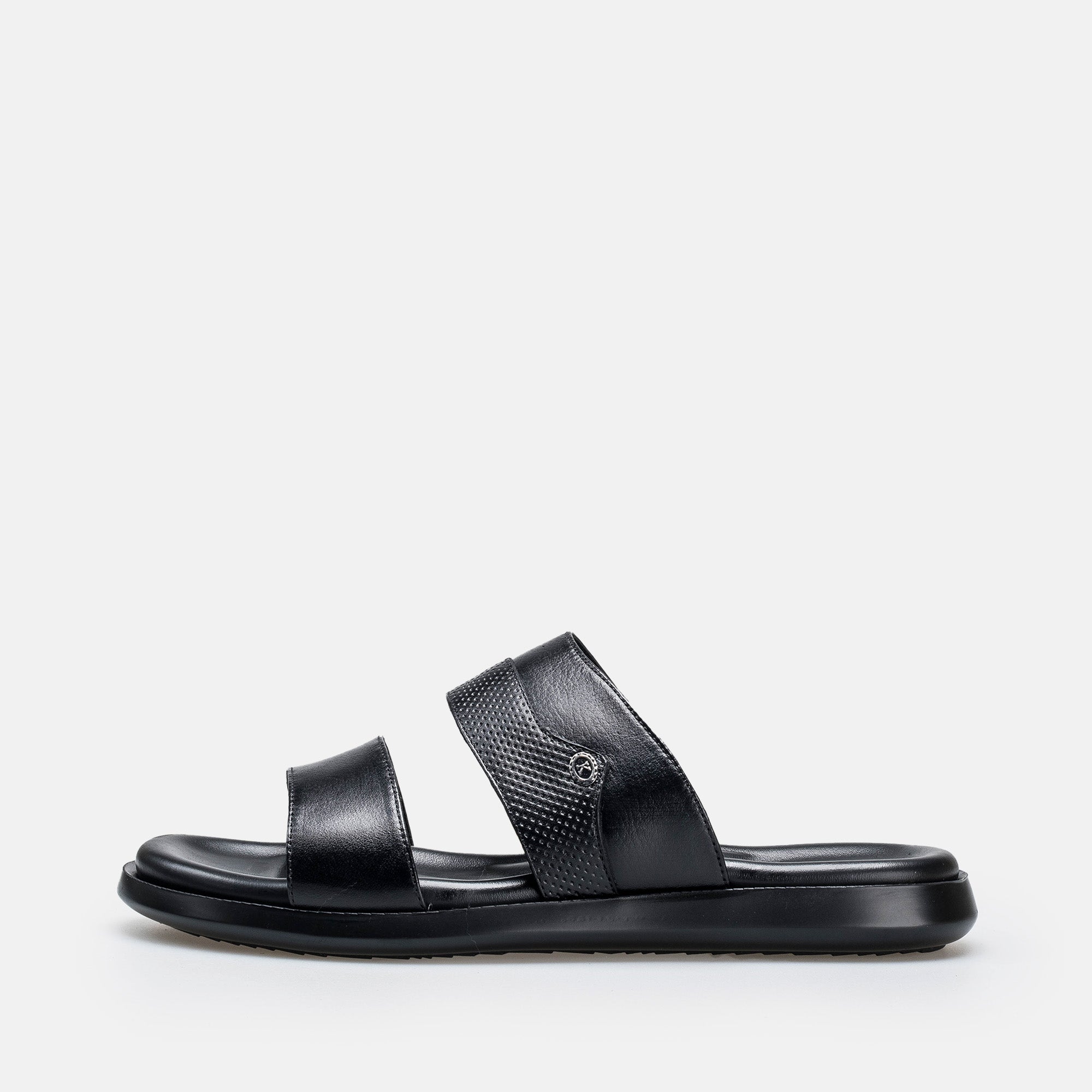 Volzak 5410 Sandale en cuir Noir