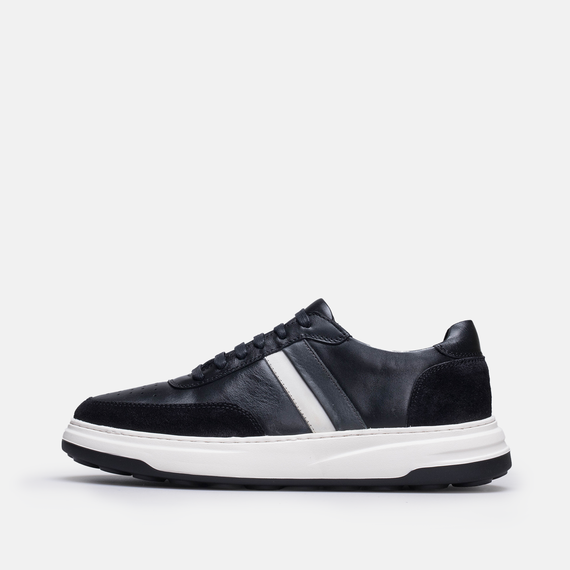 Volzak 7000 basket en cuir Noir