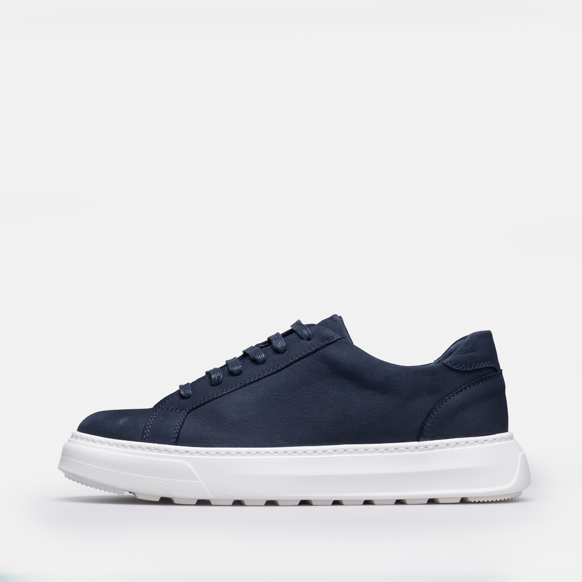 Volzak 6041 Basket en nubuck Bleu