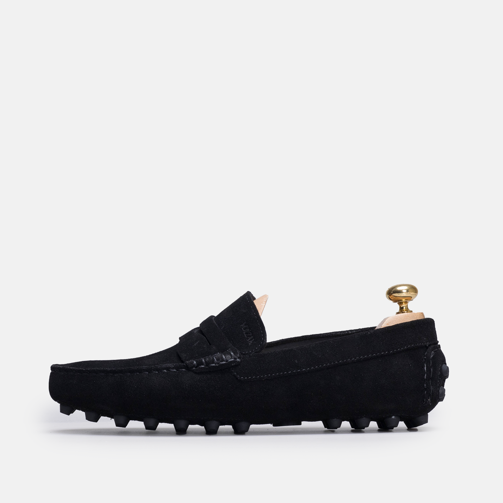 Volzak 2000 Mocassin en daim Noir