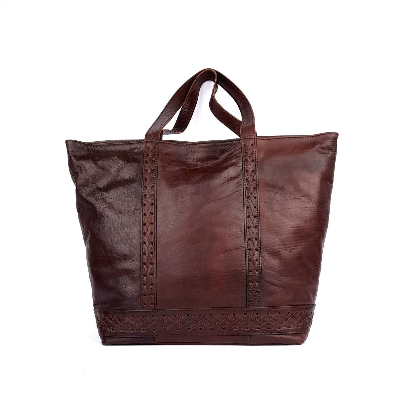 A61 Brown traditional Leather Women's Bag